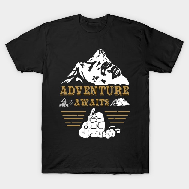 Adventure awaits T-Shirt by designbek